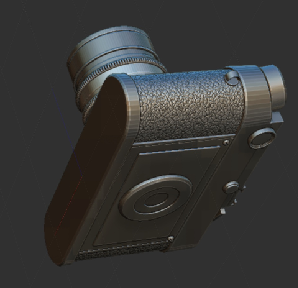 3D 可動Lecia M6(クラシック・一眼レフ・カメラ)レンズ3点セット