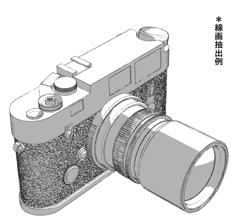 3D 可動Lecia M6(クラシック・一眼レフ・カメラ)レンズ3点セット
