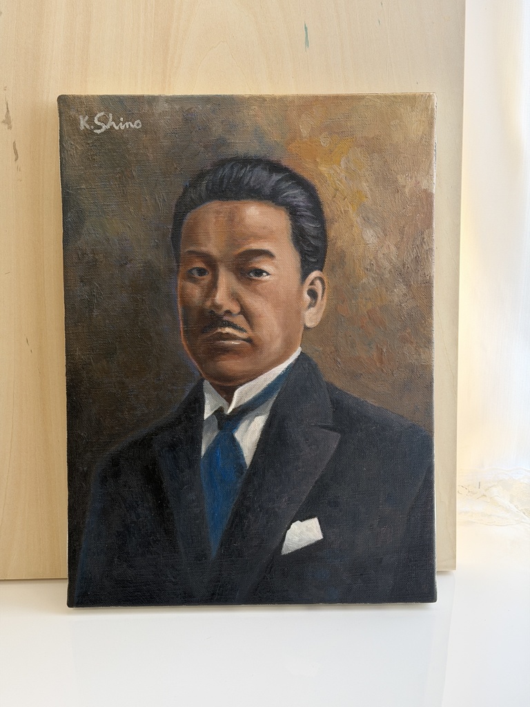 【原画】 「若き樋口季一郎の肖像」(Portrait of Young Kiichiro Higuchi)