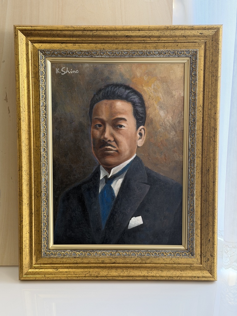 【原画】 「若き樋口季一郎の肖像」（Portrait of Young Kiichiro Higuchi）