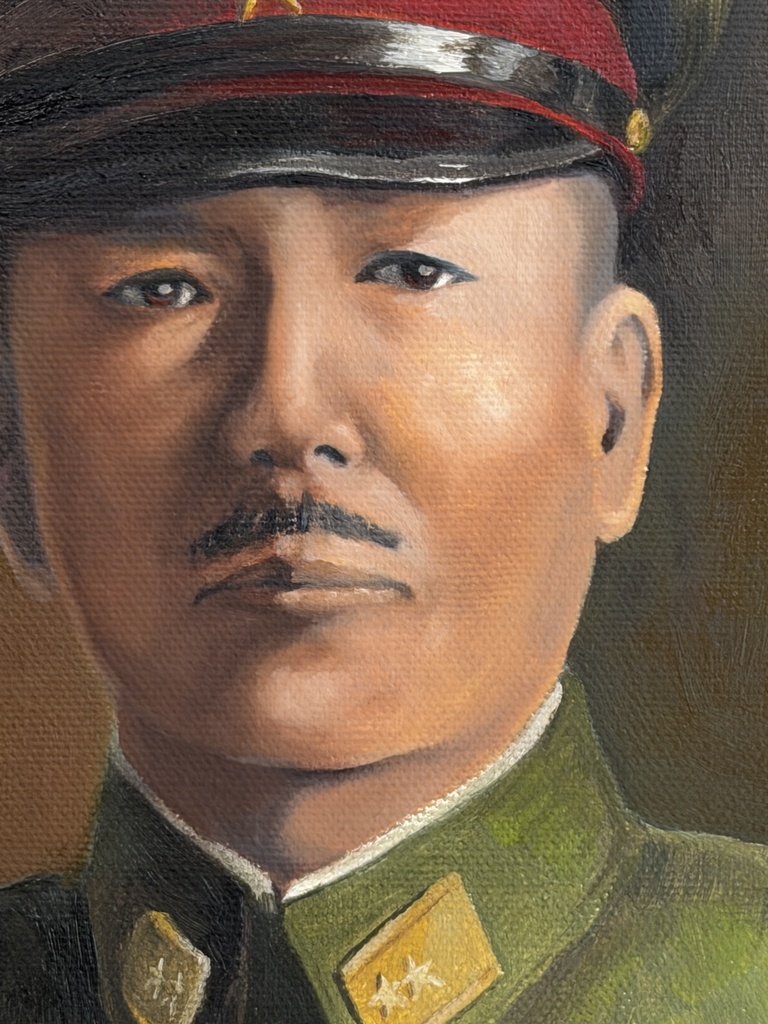 【原画】「陸軍中将 樋口季一郎の肖像」(Portrait of Lieutenant General Kiichiro Higuchi)