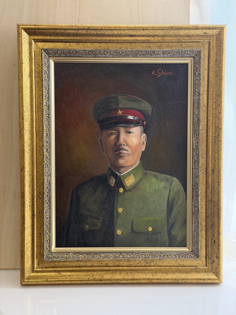 【原画】「陸軍中将　樋口季一郎の肖像」（Portrait of Lieutenant General Kiichiro Higuchi）