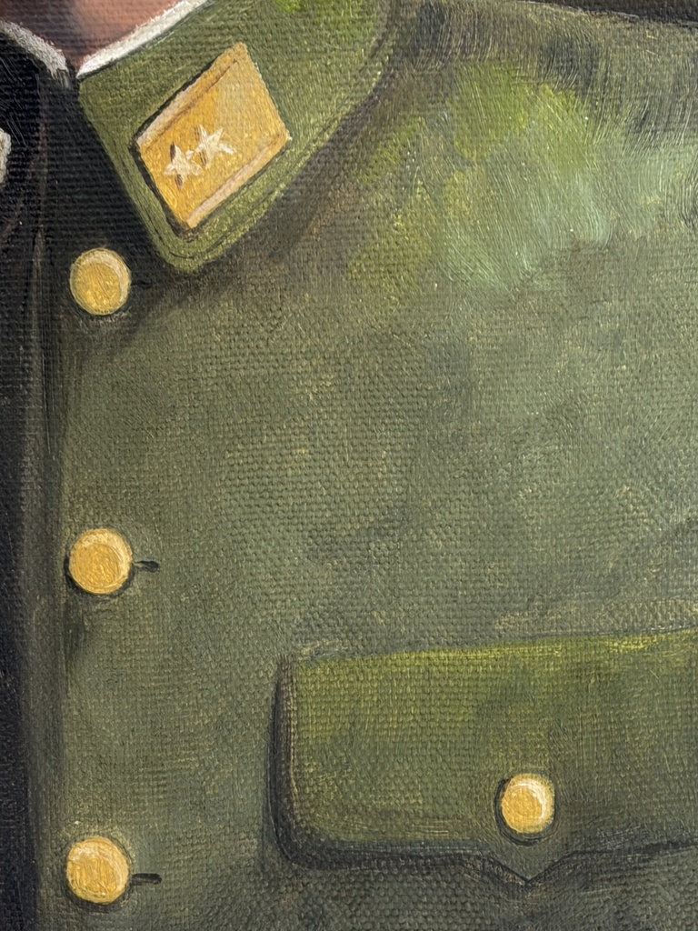 【原画】「陸軍中将 樋口季一郎の肖像」(Portrait of Lieutenant General Kiichiro Higuchi)