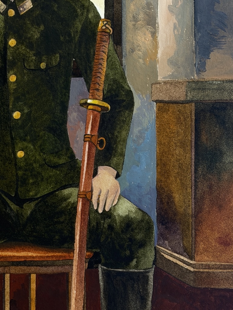 【原画】「樋口季一郎の決断」(The Decision of Kiichiro Higuchi)