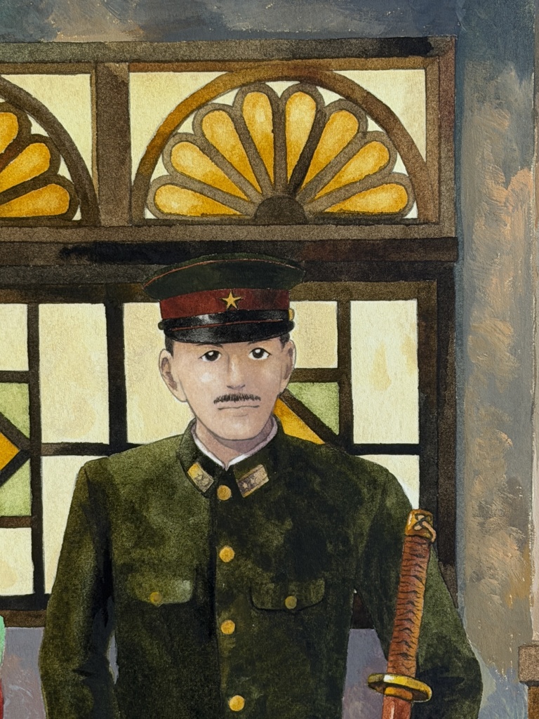 【原画】「樋口季一郎の決断」(The Decision of Kiichiro Higuchi)