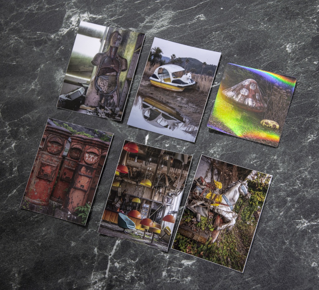 廃墟ステッカー 単品/6種詰め合わせ