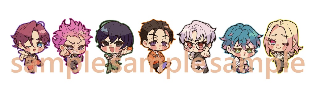 カリスマミニアクリルキーホルダー