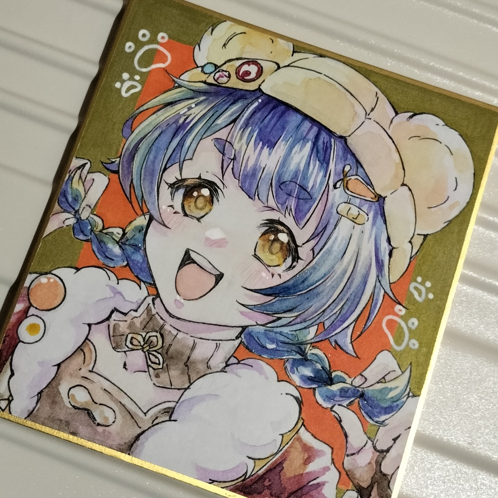香菱寸松庵色紙