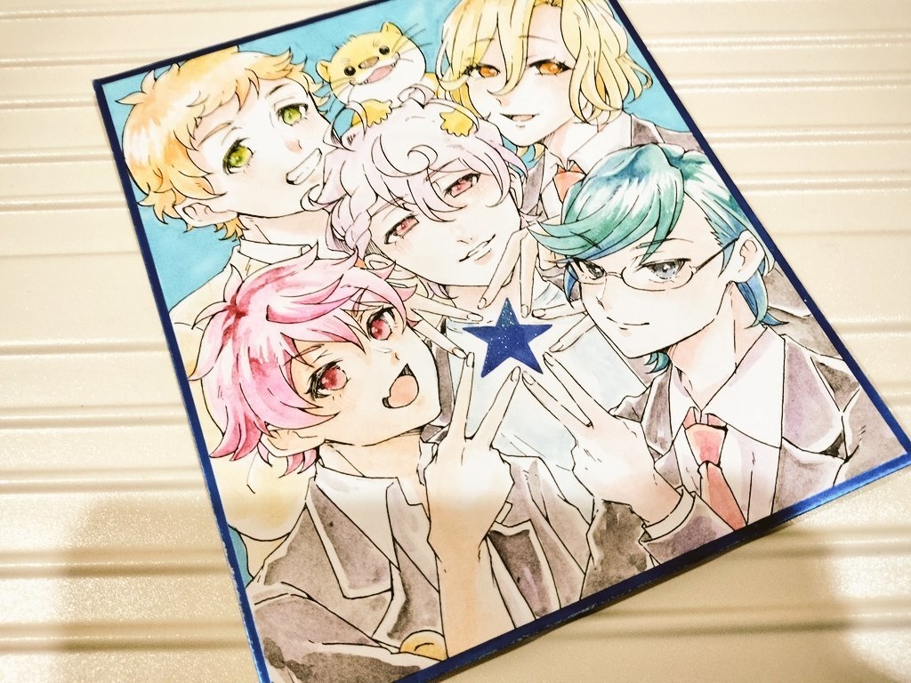 防衛部ハッピーキッス☆小色紙