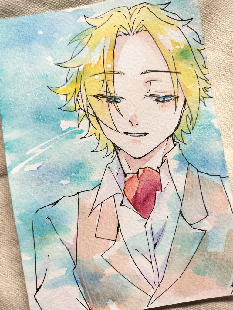 広さん手描きポストカード