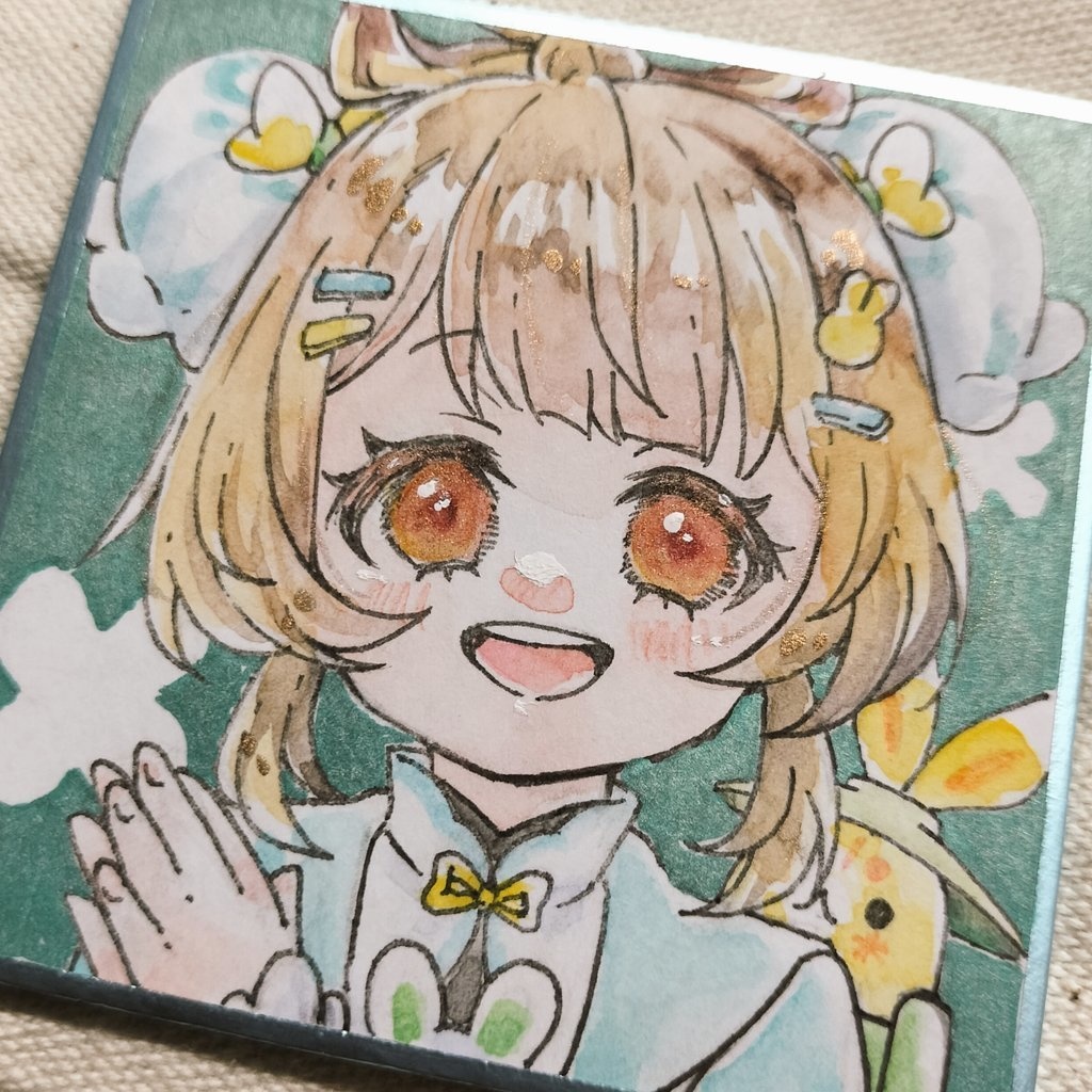 ヨォーヨ豆色紙