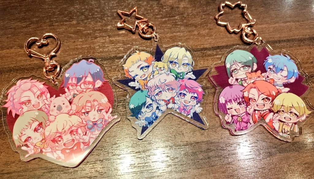 防衛部アクリルキーホルダー