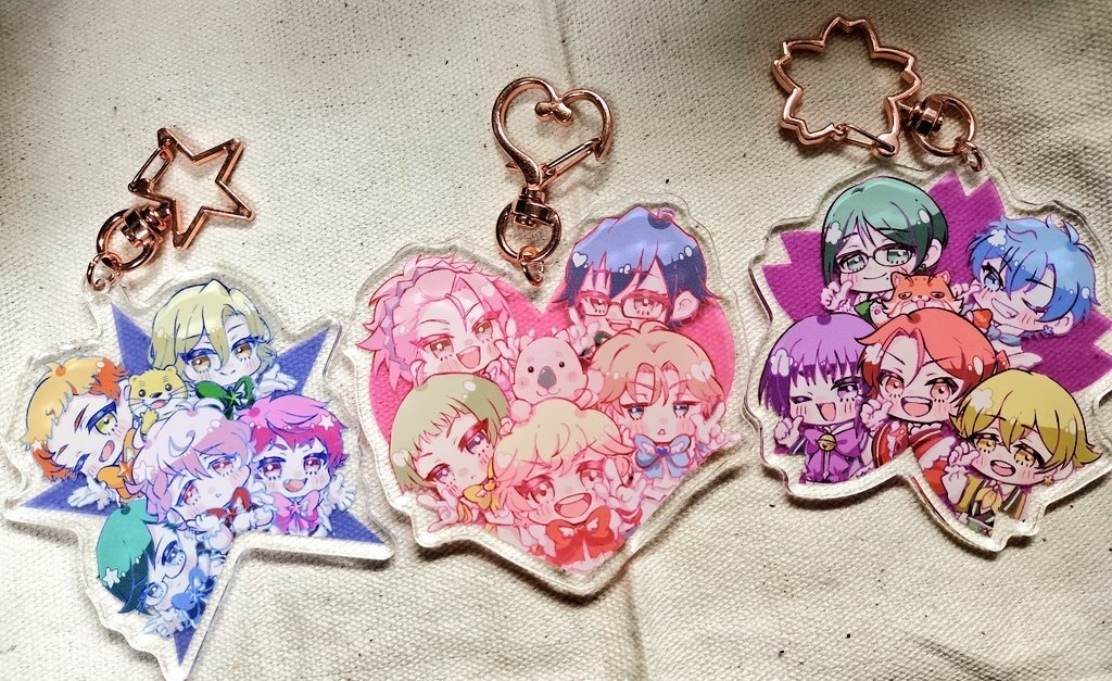 防衛部アクリルキーホルダー