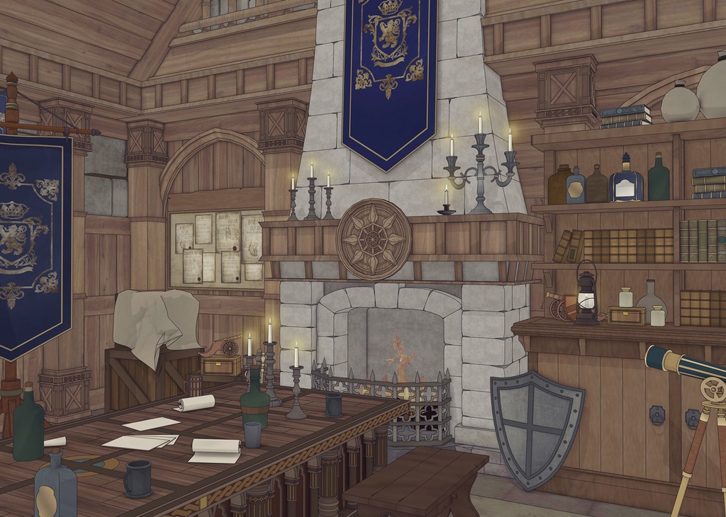 北部の町ギルド(外部 / 内部)