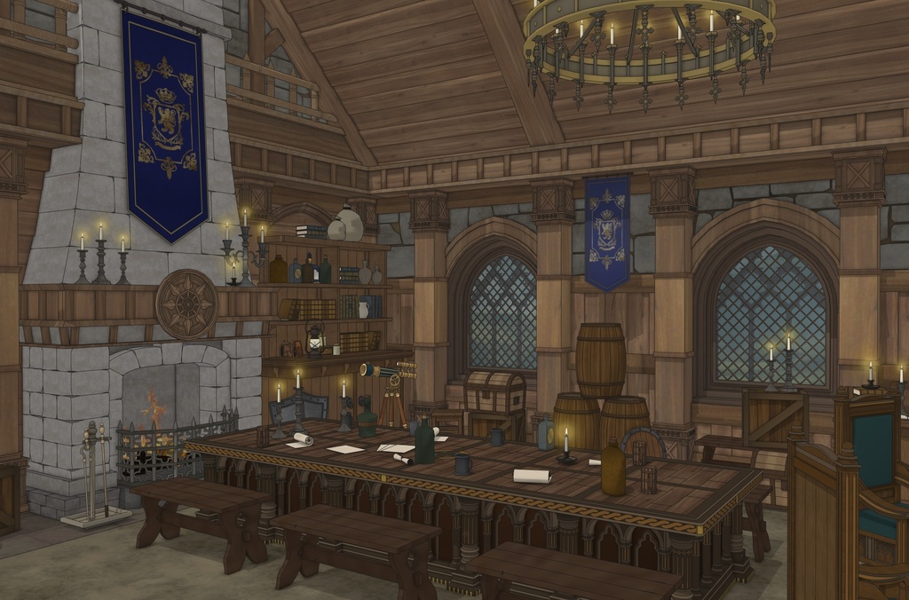 北部の町ギルド(外部 / 内部)