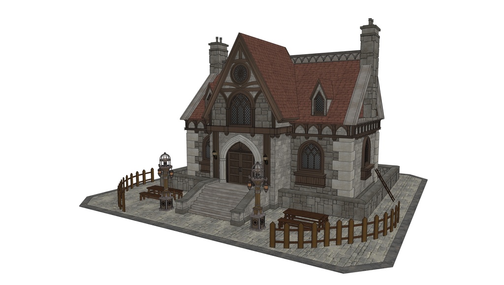 北部の町ギルド(外部 / 内部)