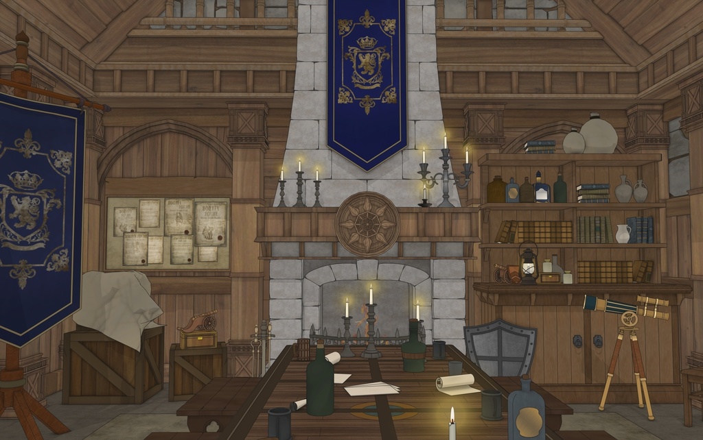 北部の町ギルド(外部 / 内部)