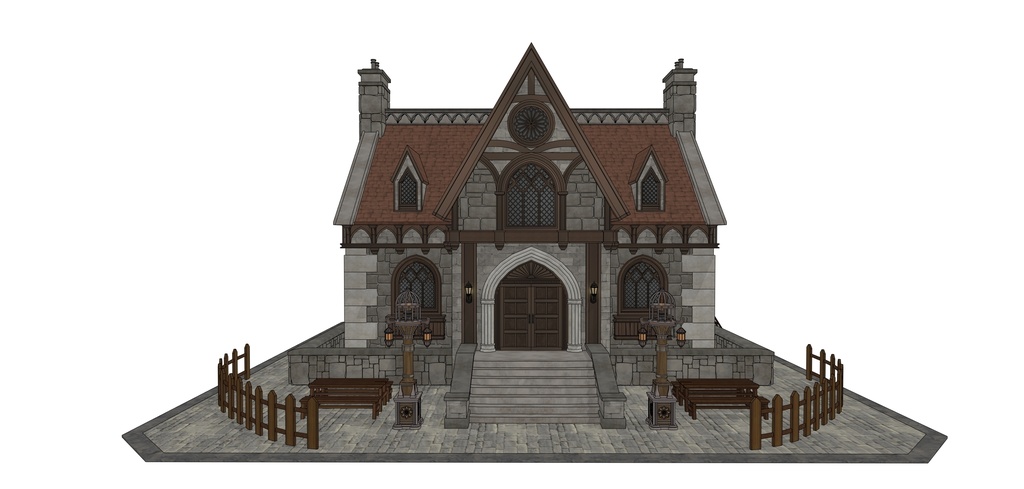 北部の町ギルド(外部 / 内部)