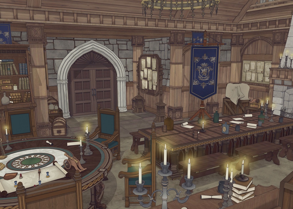 北部の町ギルド(外部 / 内部)