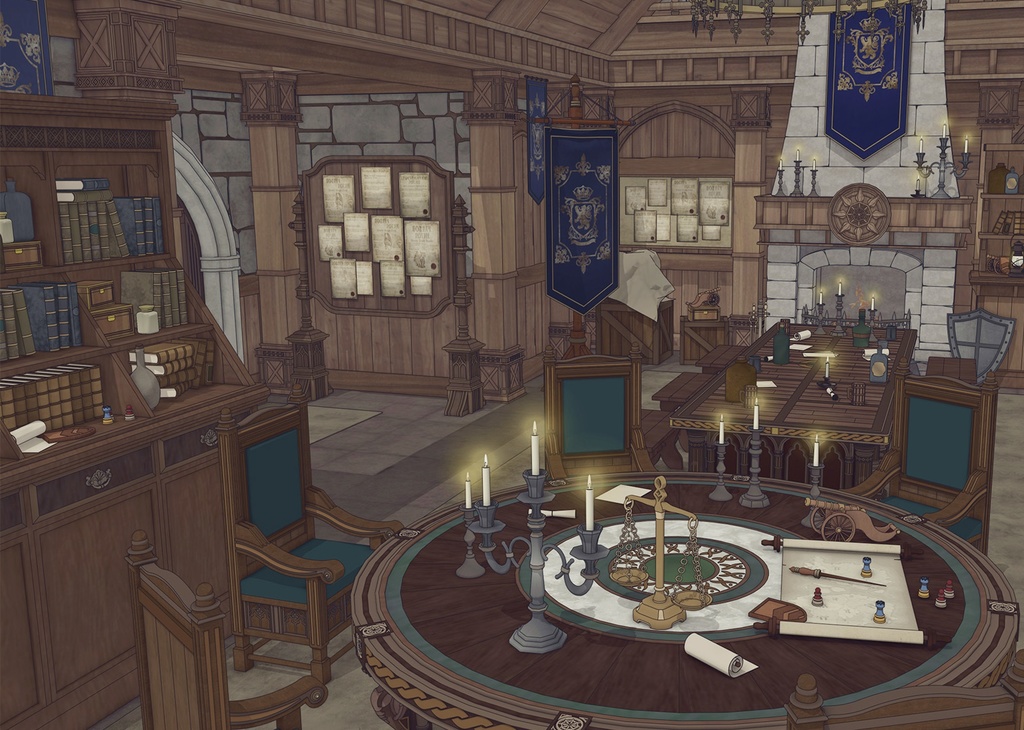 北部の町ギルド（外部 / 内部）