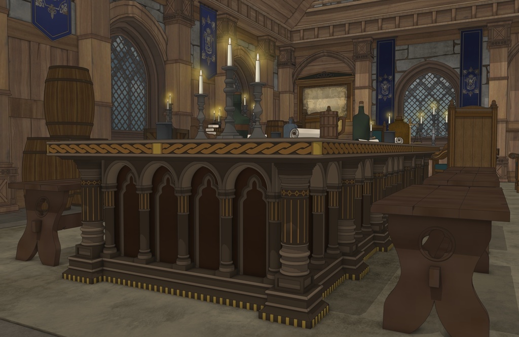 北部の町ギルド(外部 / 内部)