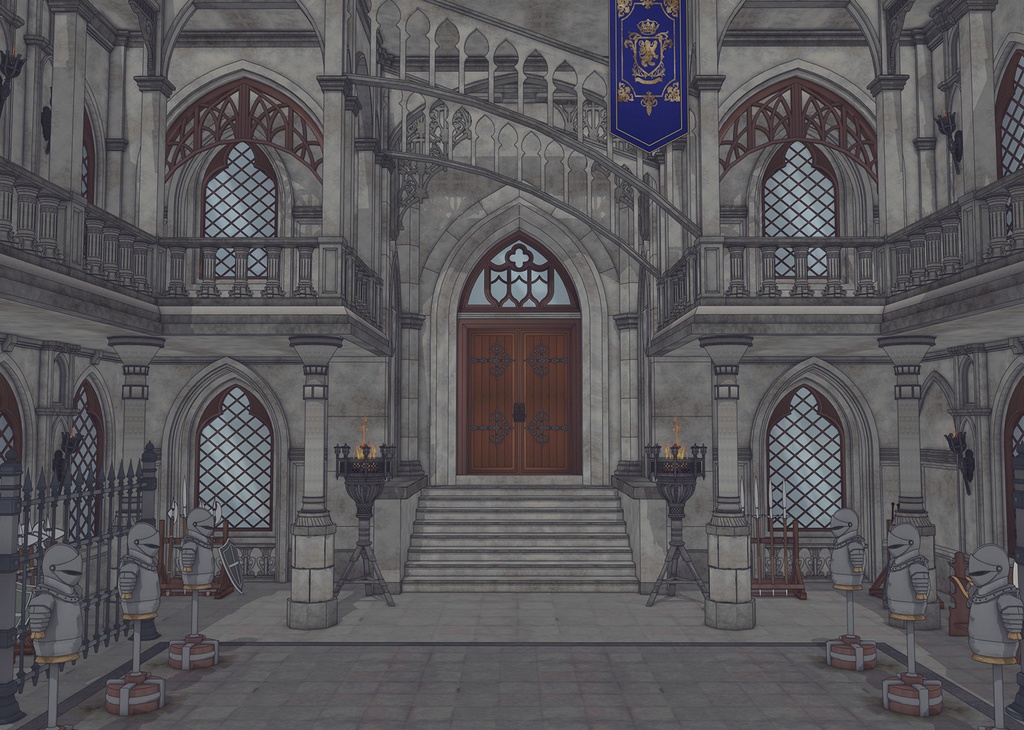 北部村訓練所(外部 / 内部)