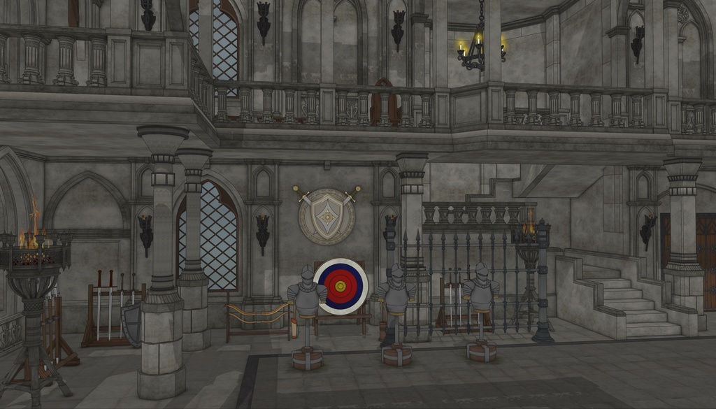 北部村訓練所(外部 / 内部)