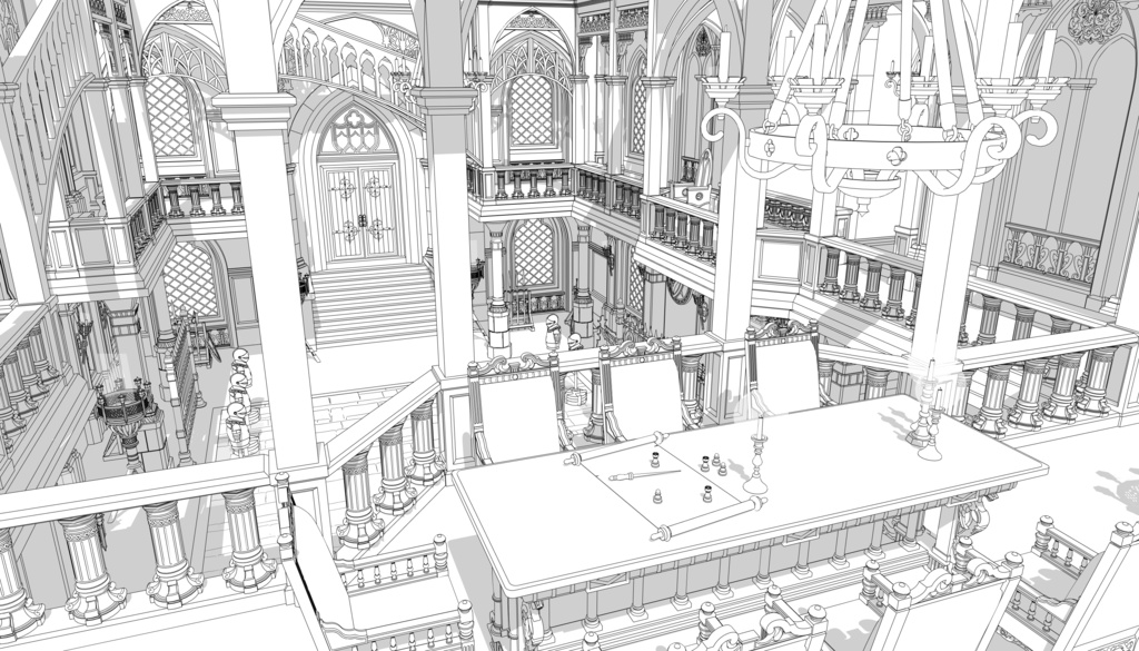 北部村訓練所(外部 / 内部)