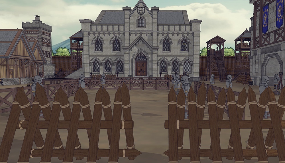 北部村訓練所(外部 / 内部)