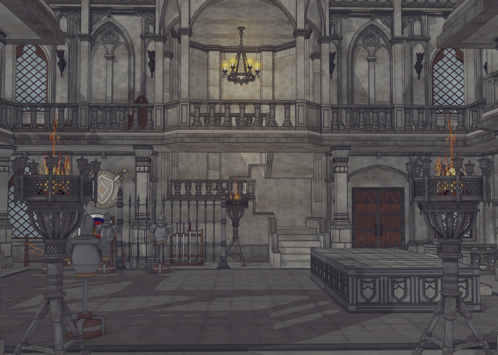 北部村訓練所(外部 / 内部)