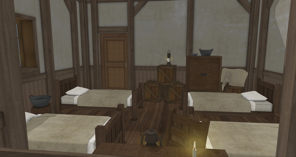 北部村孤児院(外部 / 内部)