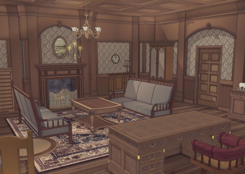 北部村孤児院（外部 / 内部）