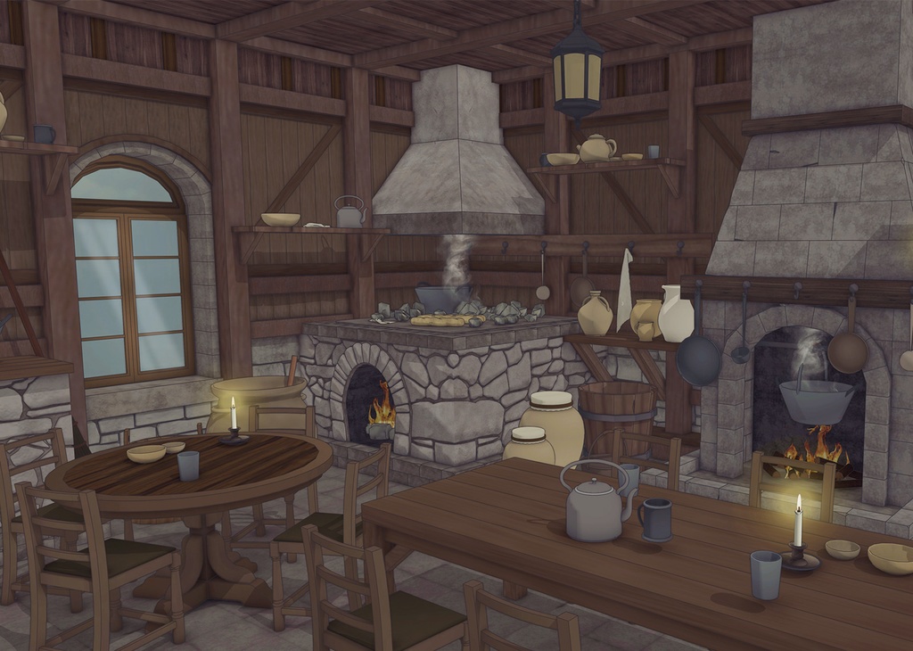 北部村孤児院(外部 / 内部)