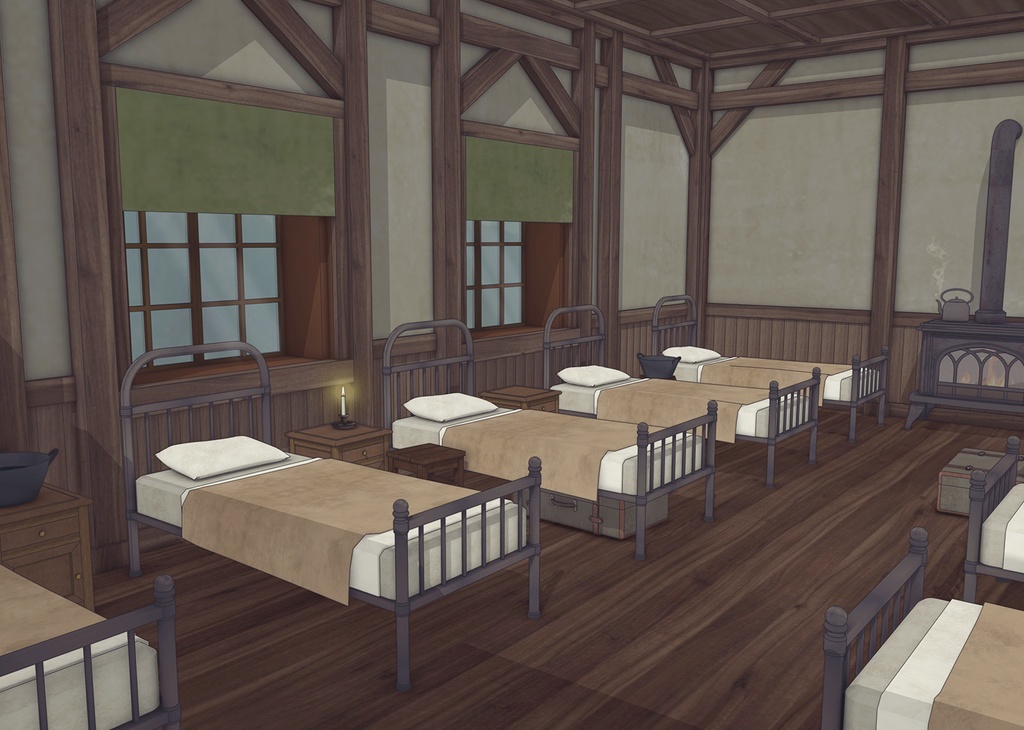 北部村孤児院(外部 / 内部)