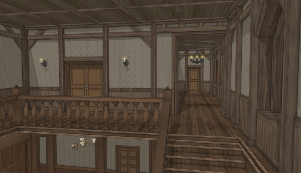 北部村孤児院(外部 / 内部)