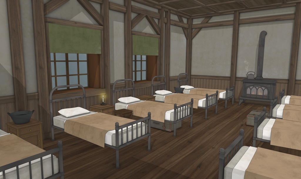 北部村孤児院(外部 / 内部)