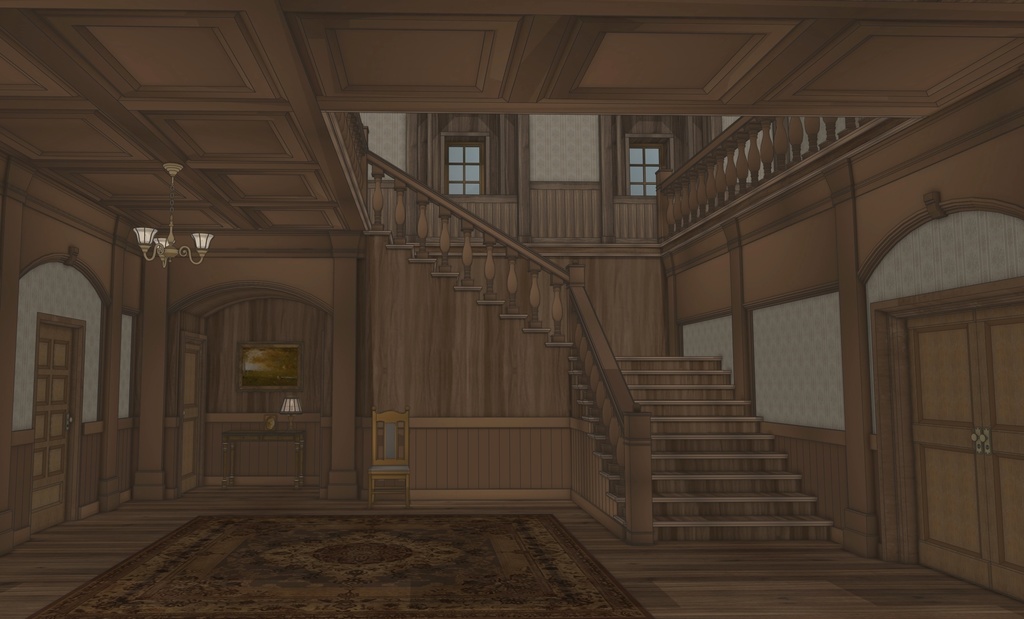 北部村孤児院(外部 / 内部)