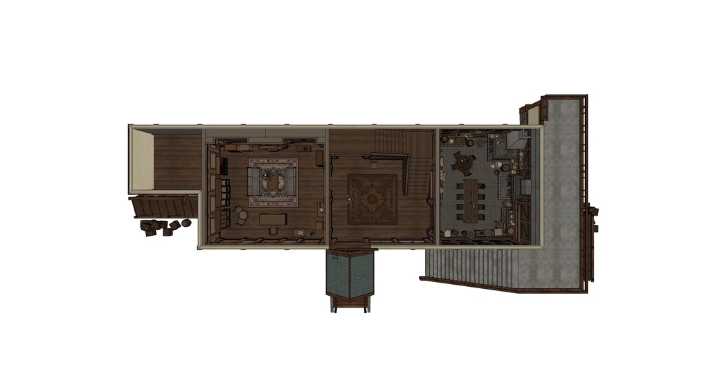 北部村孤児院(外部 / 内部)