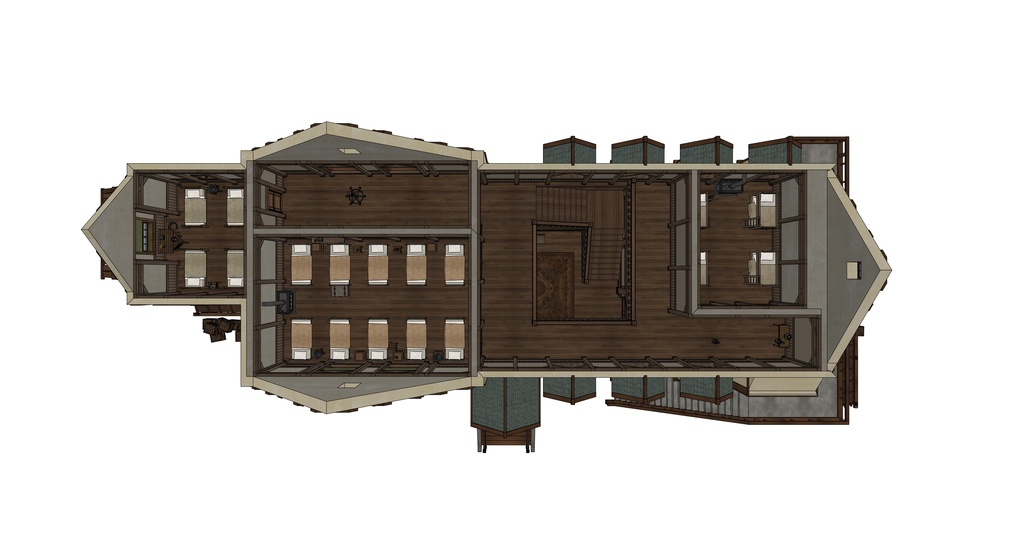 北部村孤児院(外部 / 内部)