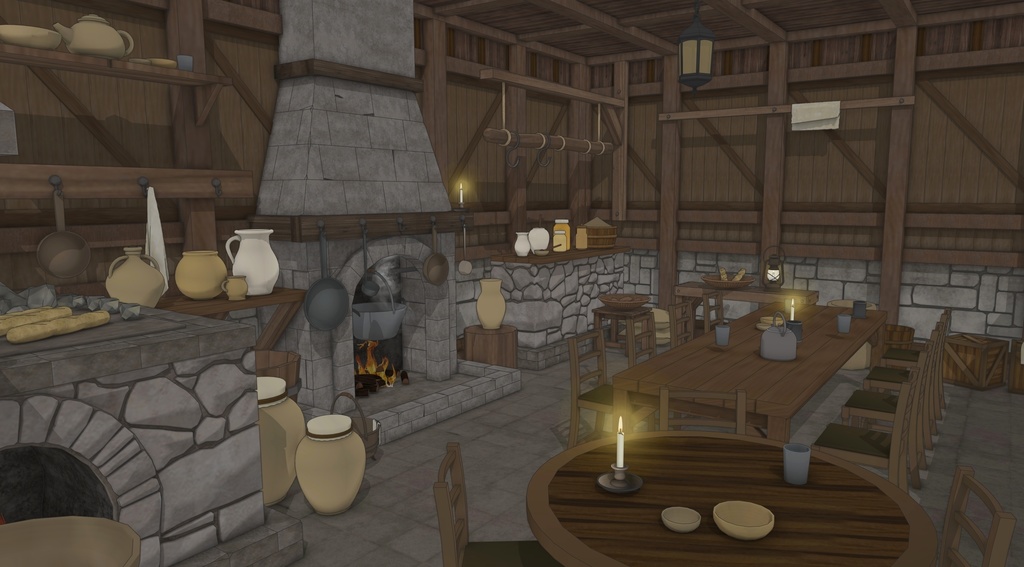 北部村孤児院(外部 / 内部)