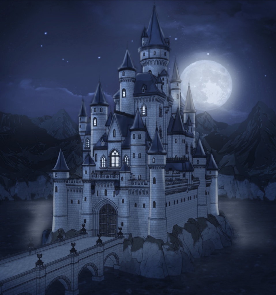 北部ゴシック城セット｜外部 + 10種の内部空間｜中世ゴシック 3D背景素材（SketchUp）