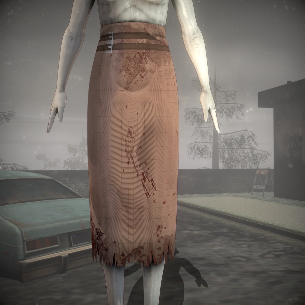 Piramid Head Clothe [Silent Hill] {Vroid}