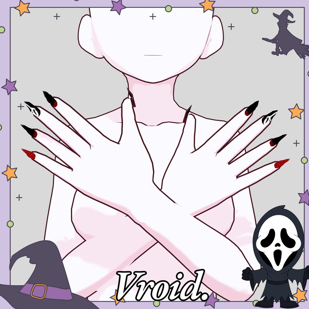 Nail Scream {Vroid}