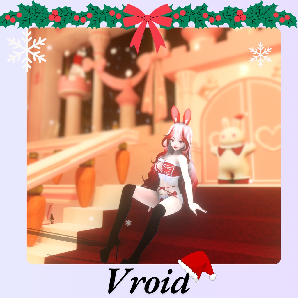 Christmas sexy Vroid, Vestuario sensual de Vroid