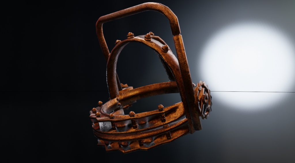  The Saw Mask Bear Trap FBX