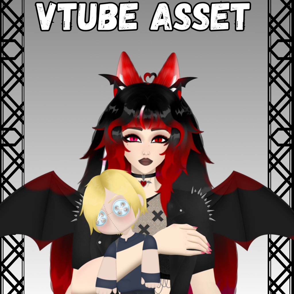 Leons Kennedy Plush / Vtuber Asset