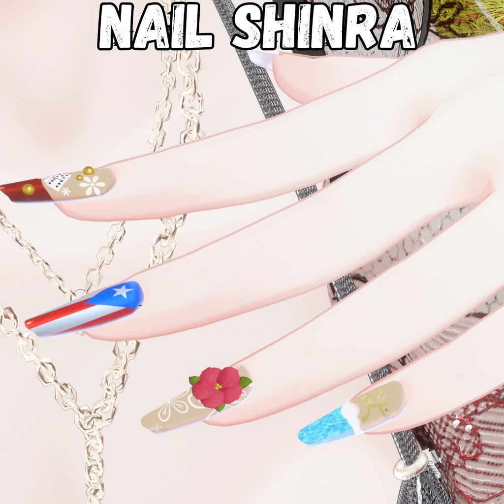 🌺🇵🇷 Nail Shinra – Puerto Rico Edition 🇵🇷🌺