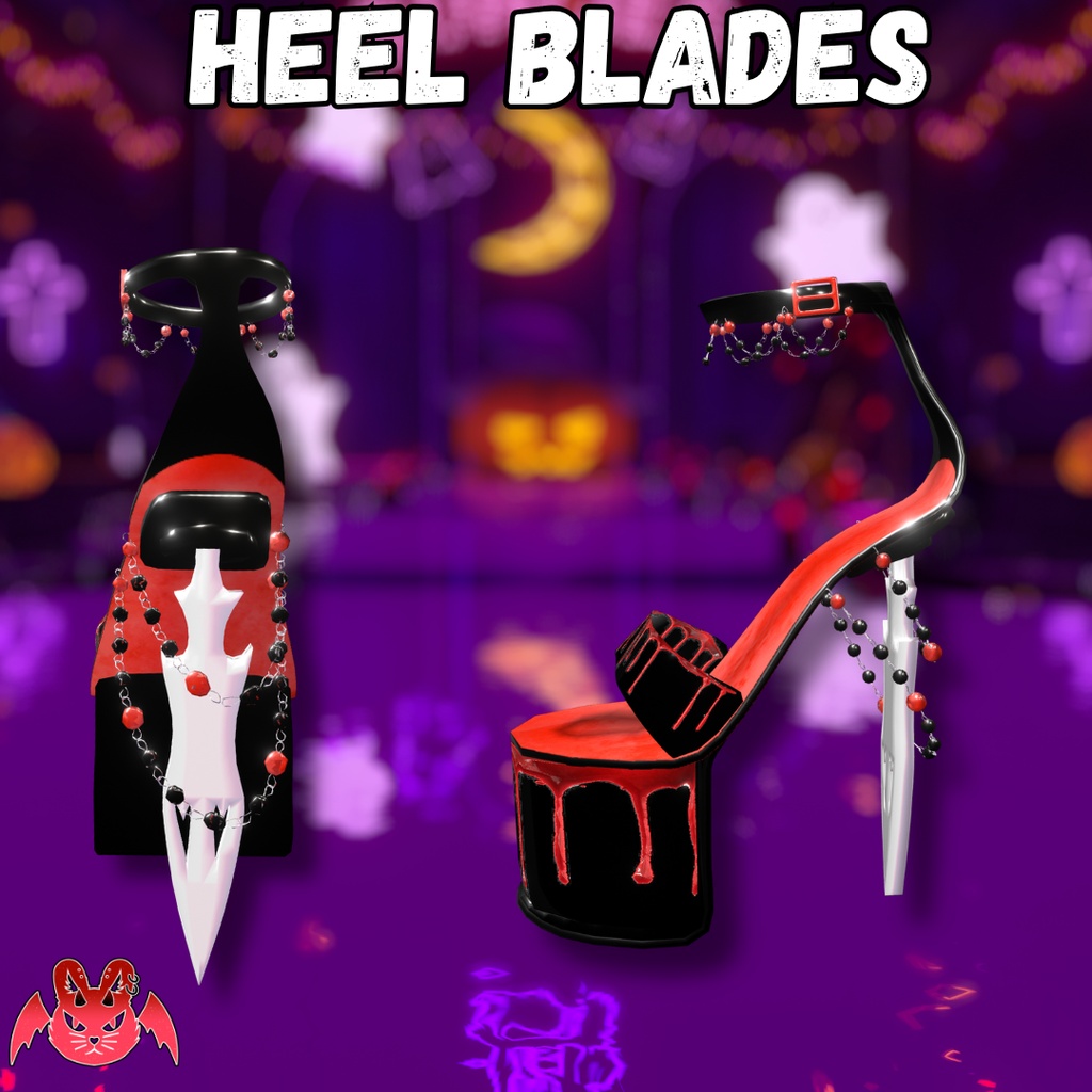 Blade Heels — 3D Shoes for VRChat