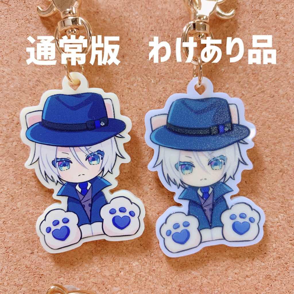 ピオフィねこみみアクキー