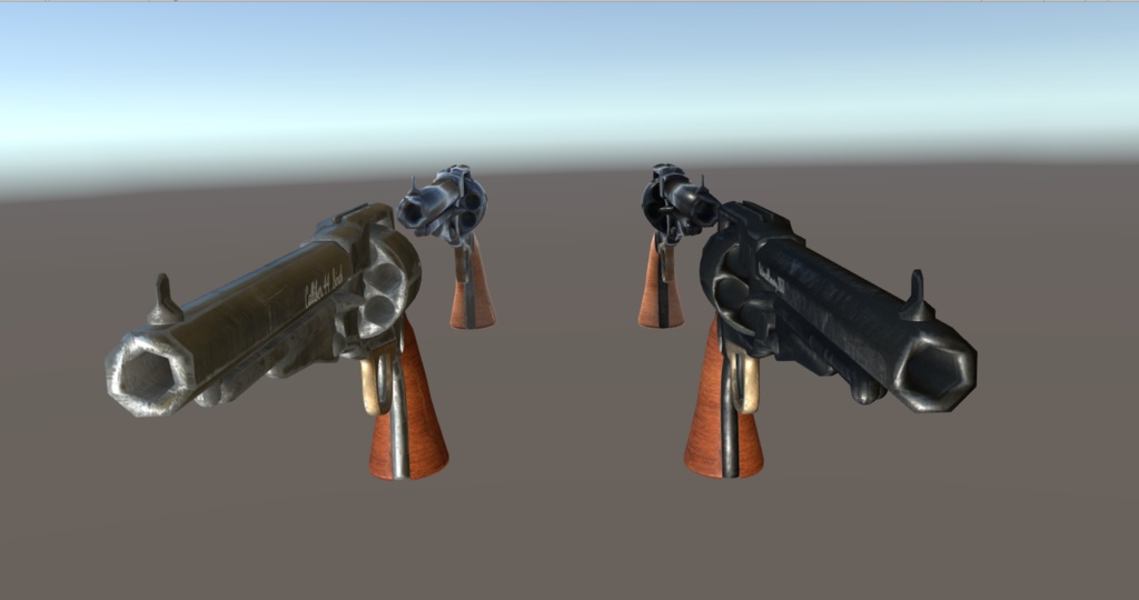 44口径パーカッションロック式リボルバー